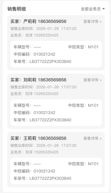 销售明细